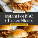 Instant Pot BBQ Chicken Sliders Recipe
