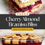 Cherry Almond Tiramisu Recipe