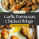 Instant Pot Garlic Parmesan Chicken Wings Recipe