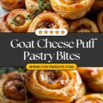 Fig and Goat Cheese Pinwheels Recipe