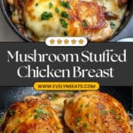 Mushroom Stuffed Chicken Breast Recipe