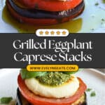 Grilled Eggplant Caprese Recipe