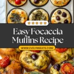 Focaccia Muffins Recipe