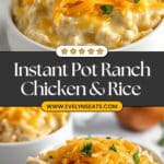 Instant Pot Ranch Chicken and Rice Recipe