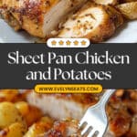Sheet Pan Honey Garlic Chicken and Potatoes Recipe