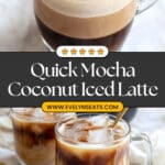 Mocha Coconut Iced Latte Recipe