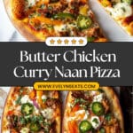 Butter Chicken Curry Pizza Recipe