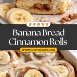 Banana Bread Cinnamon Rolls Recipe