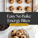 No Bake Energy Bites Recipe