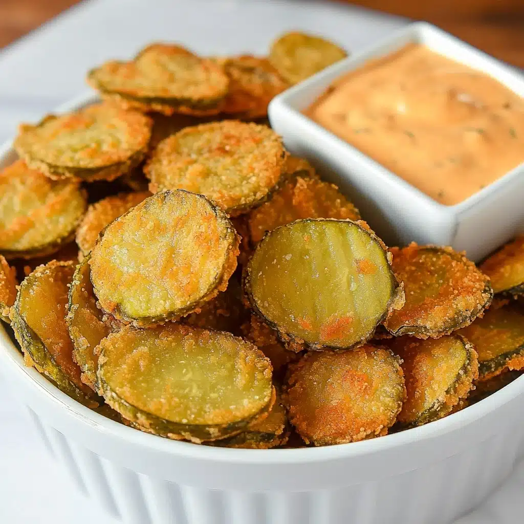 Air Fryer Fried Pickles Recipe - Recipe Image