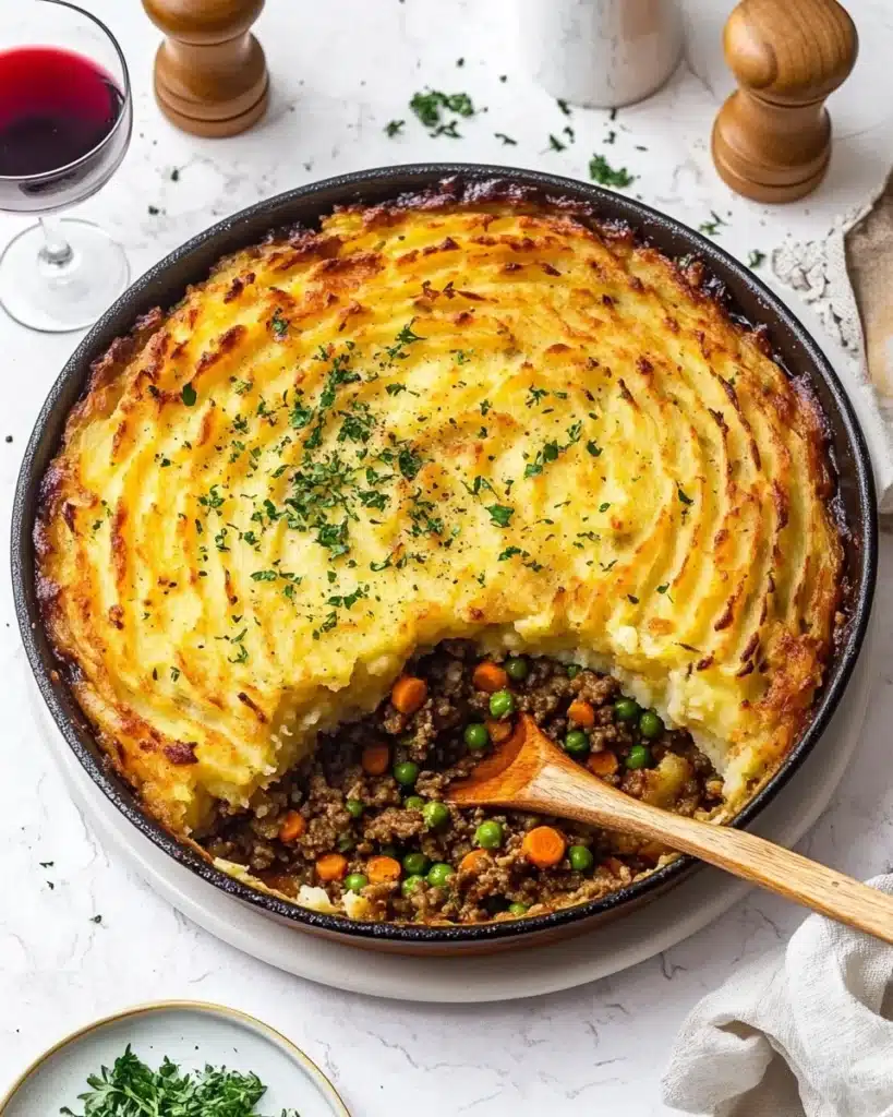 Cozy Shepherd’s Pie with Root Veggie Mash Recipe
