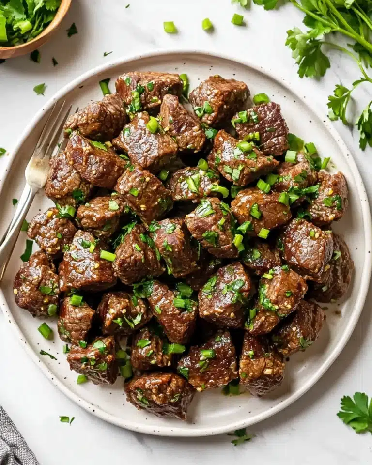 Garlic Butter Steak Bites Recipe