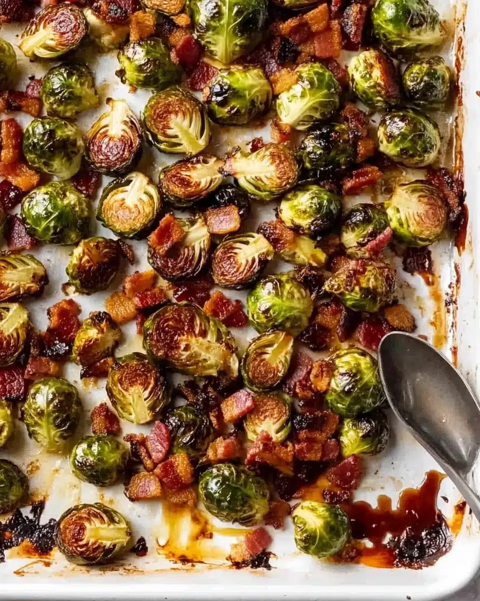 Roasted Brussels Sprouts with Bacon Recipe