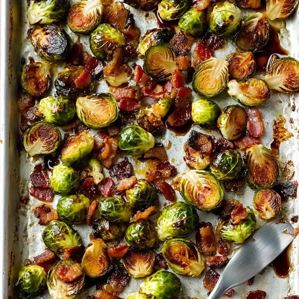 Roasted Brussels Sprouts with Bacon Recipe - Recipe Image