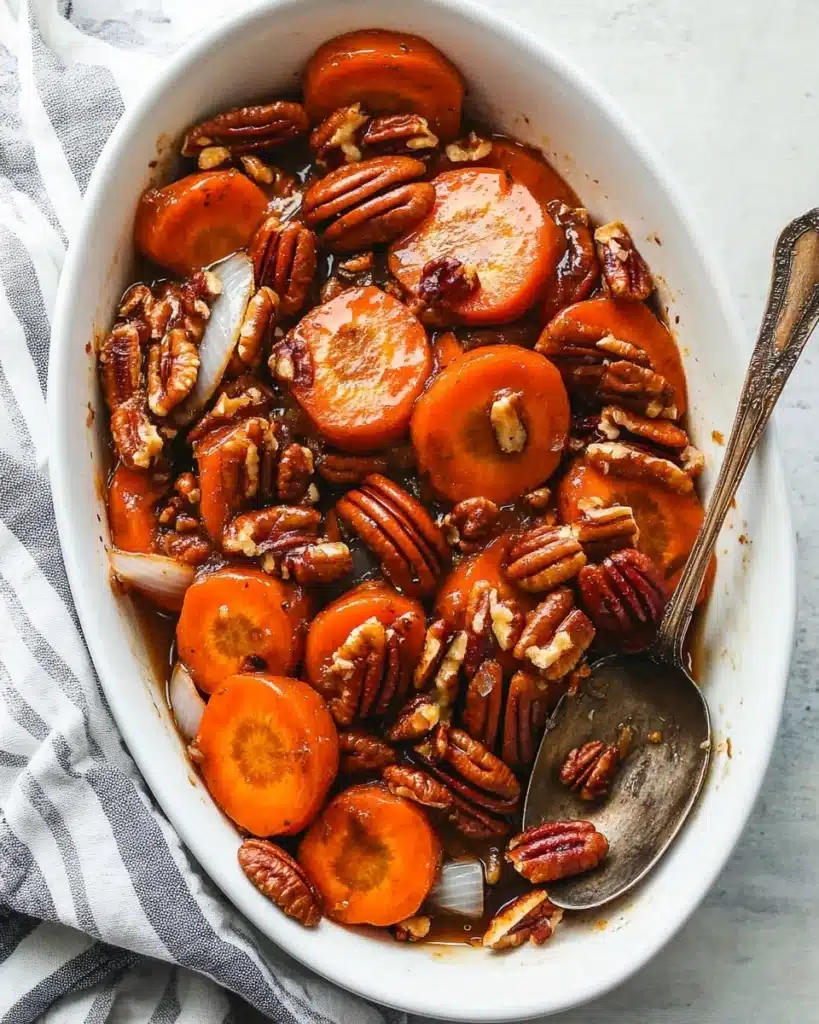 Maple-Pecan Roasted Sweet Potatoes Recipe