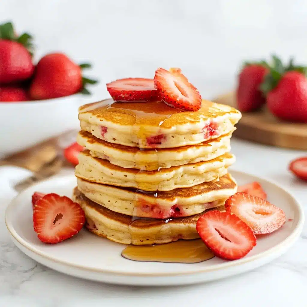 Strawberry Pancakes Recipe - Recipe Image