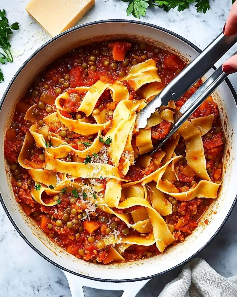 Lentil Pasta Recipe