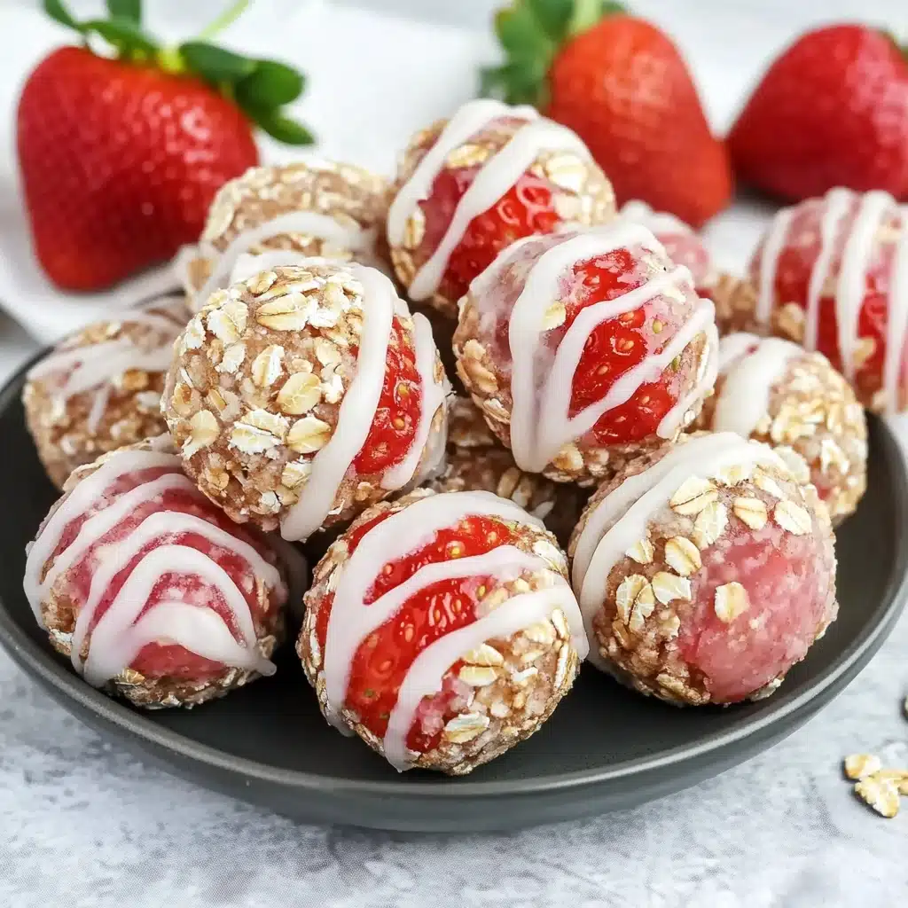 Strawberry Shortcake Energy Bites Recipe - Recipe Image