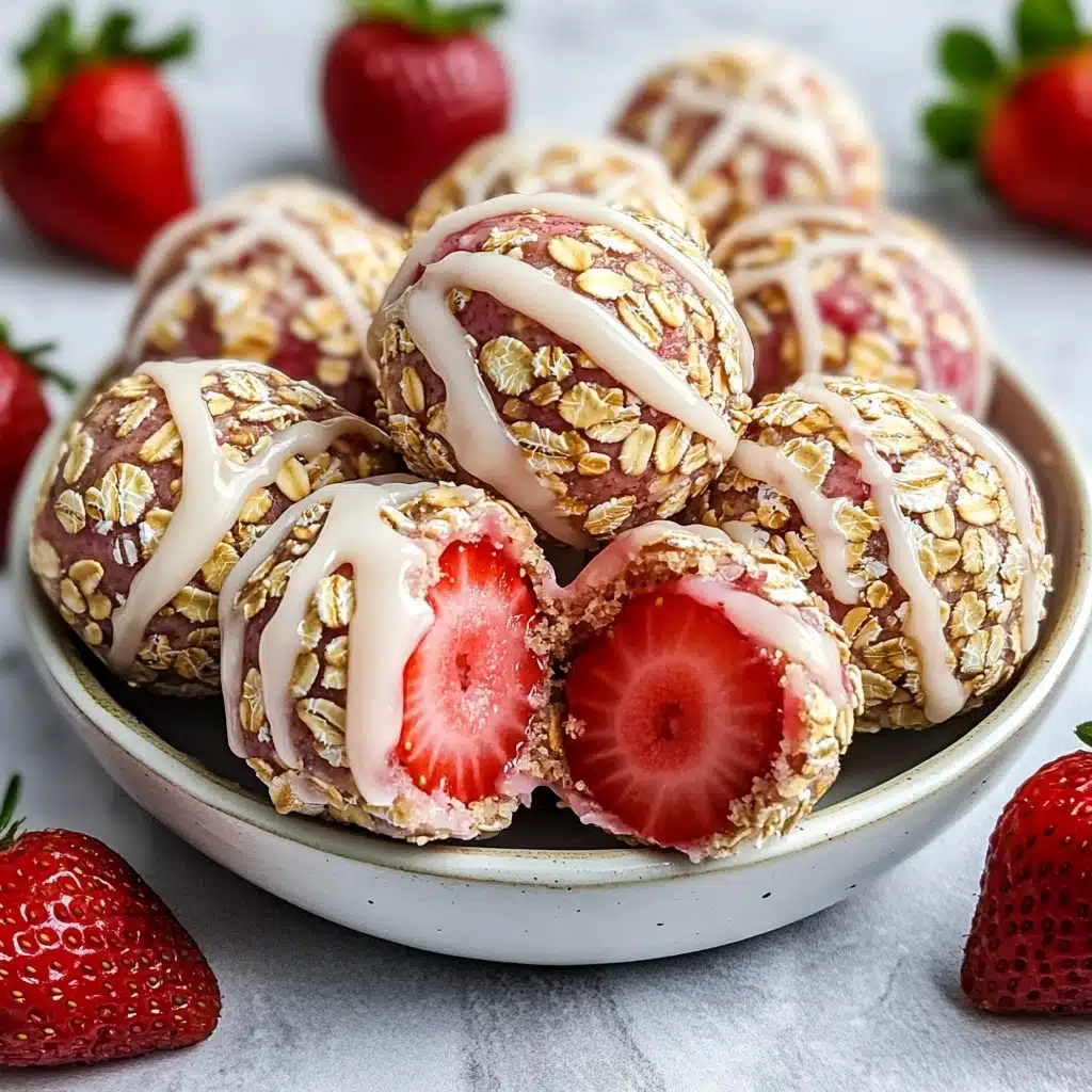 Strawberry Shortcake Energy Bites Recipe - Recipe Image