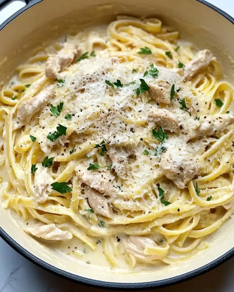 High Protein Chicken Alfredo Recipe