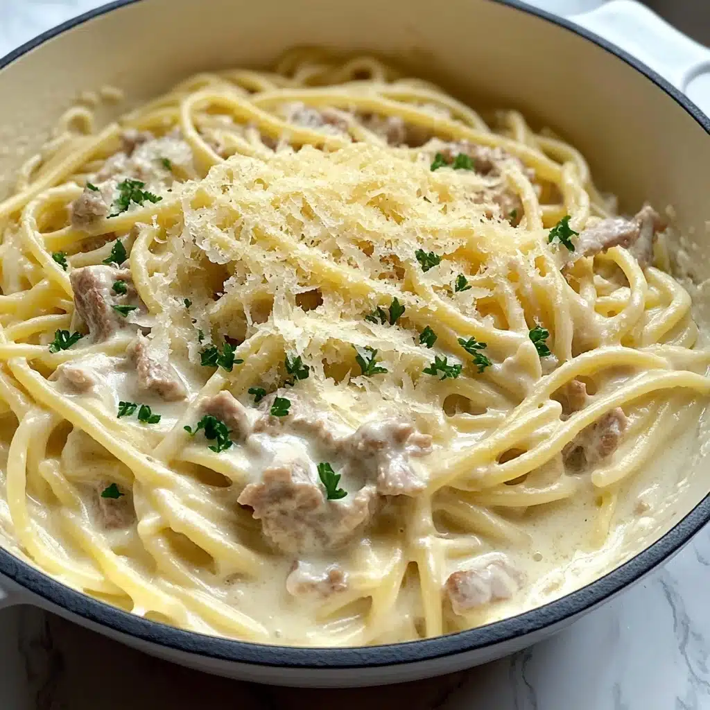High Protein Chicken Alfredo Recipe - Recipe Image