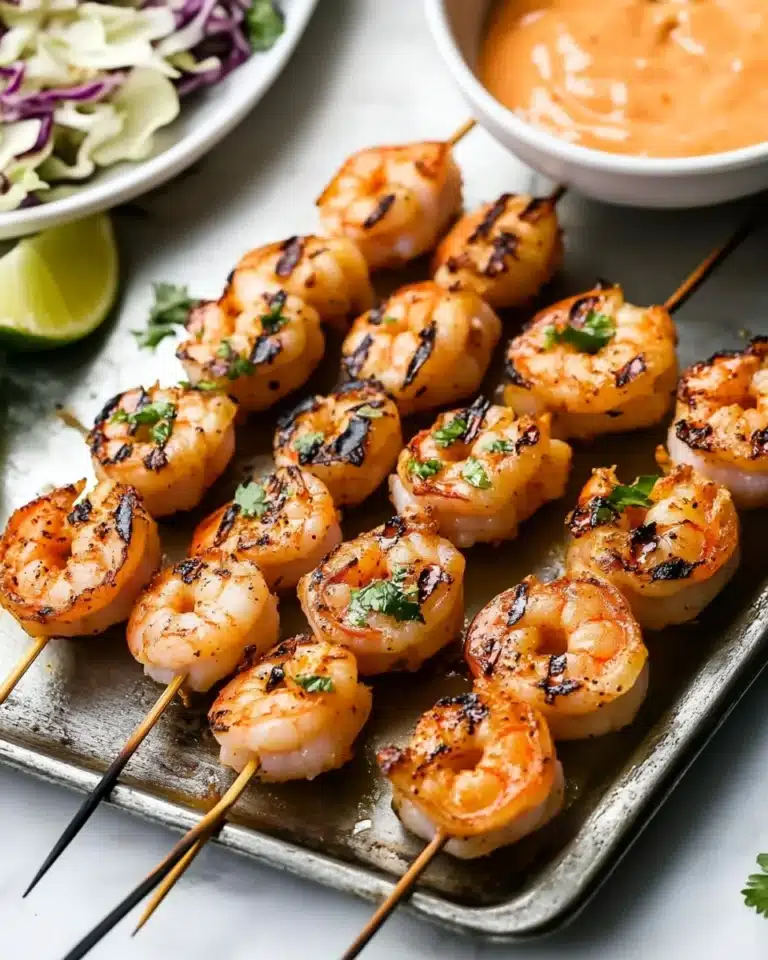 Bang Bang Shrimp Skewers Recipe
