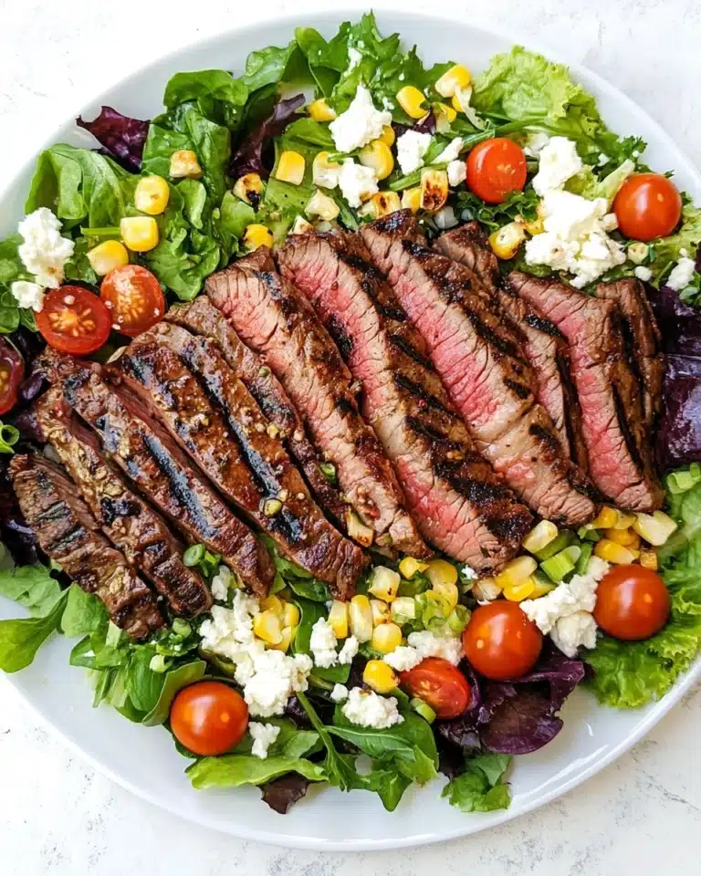 Balsamic Steak Gorgonzola Salad Recipe