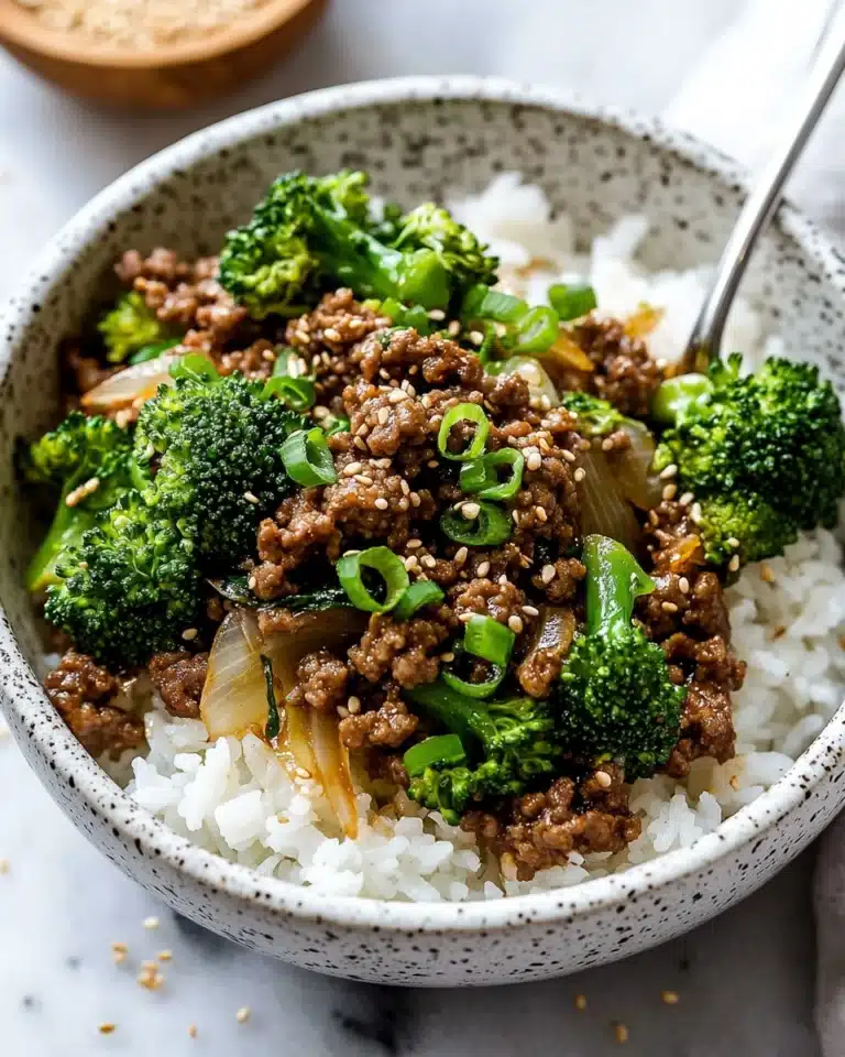 Ground Beef and Broccoli Stir Fry Recipe