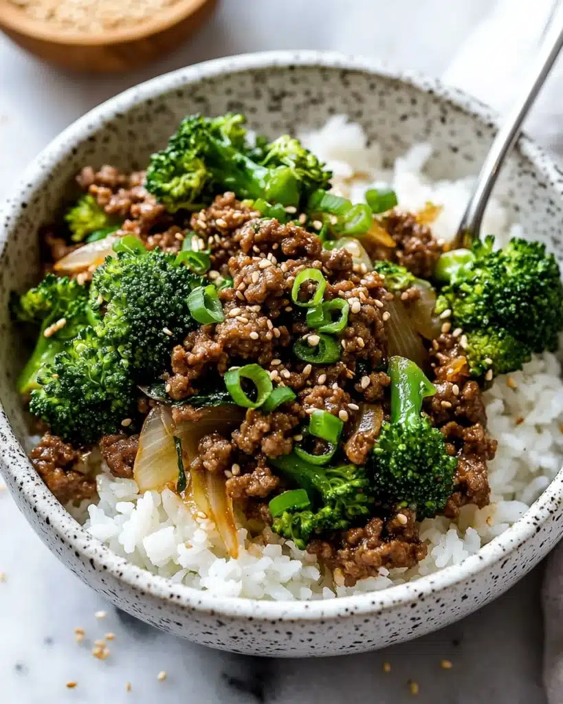 Ground Beef and Broccoli Stir Fry Recipe