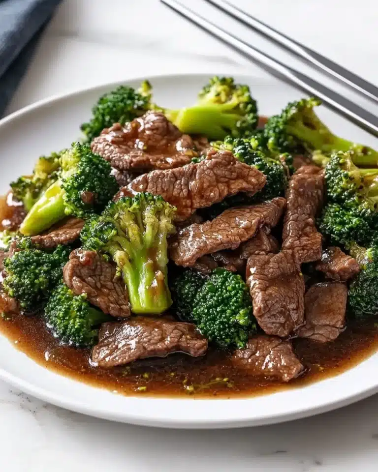 Chinese-American Beef & Broccoli Recipe