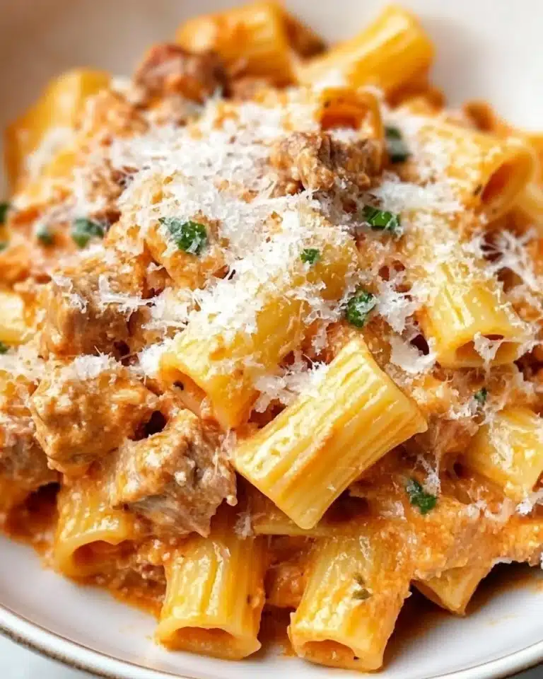 Easy Sausage Rigatoni Recipe