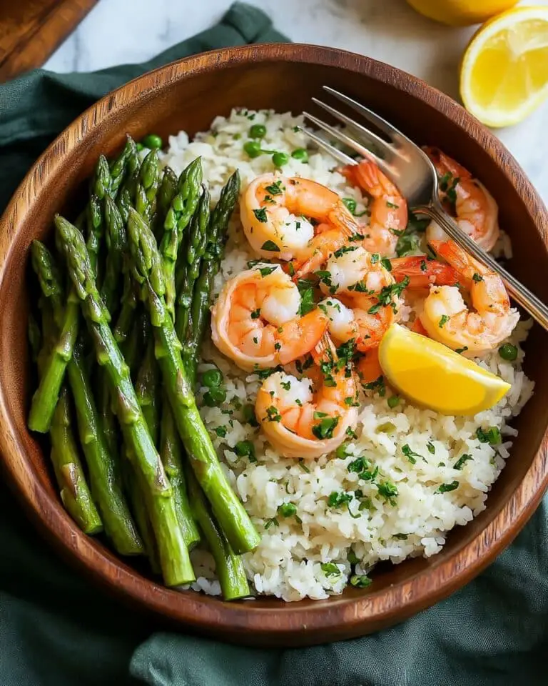 Shrimp and Lemon Parmesan Rice One Pot Recipe