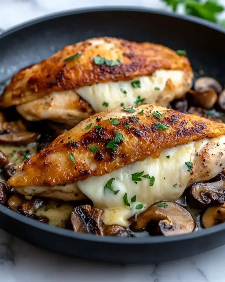 Mushroom Stuffed Chicken Breast – Quick and Easy Recipe