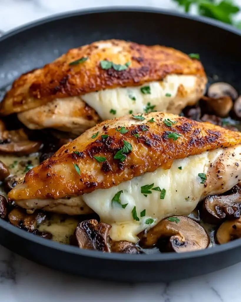 Mushroom Stuffed Chicken Breast – Quick and Easy Recipe