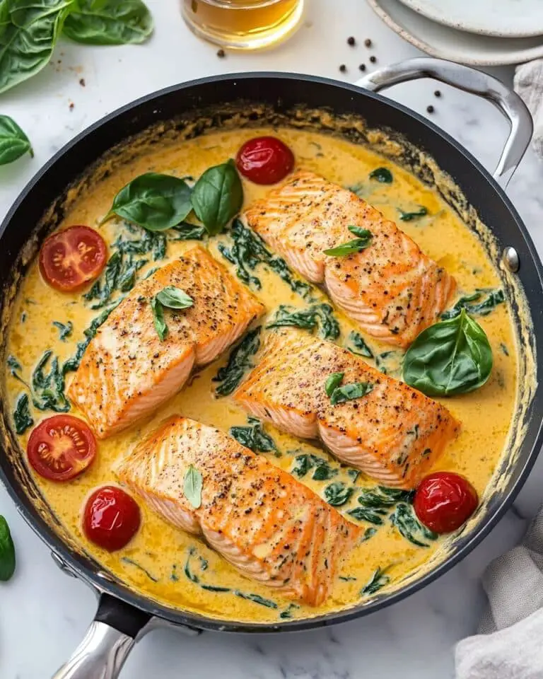 Tuscan Butter Salmon Recipe