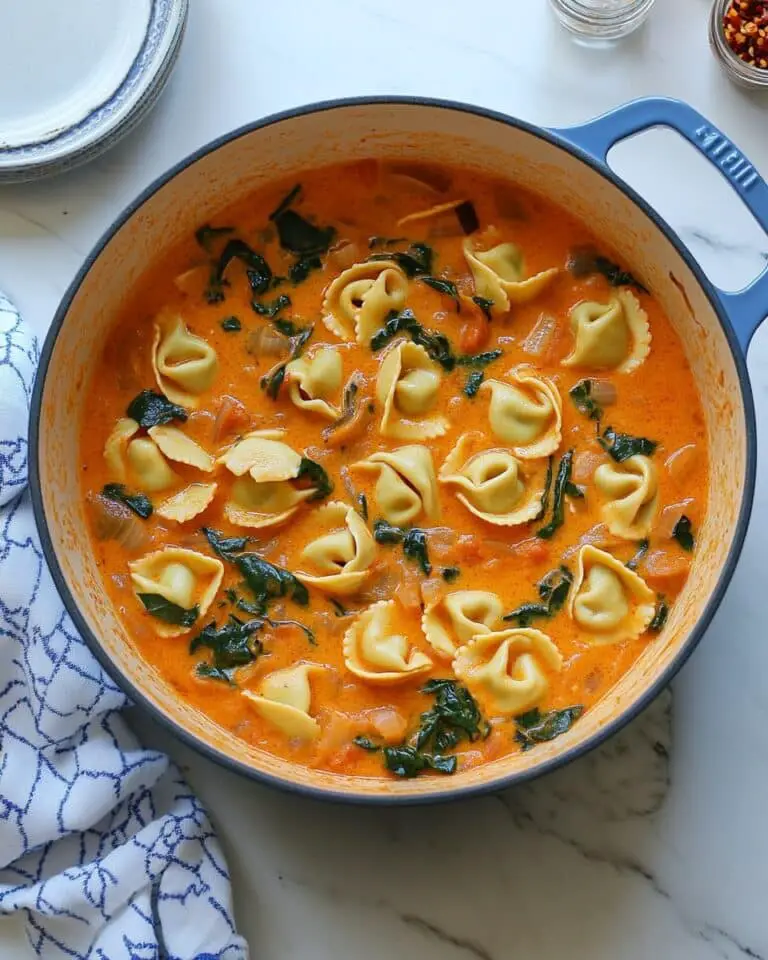 Creamy Tuscan Tortellini Soup Recipe