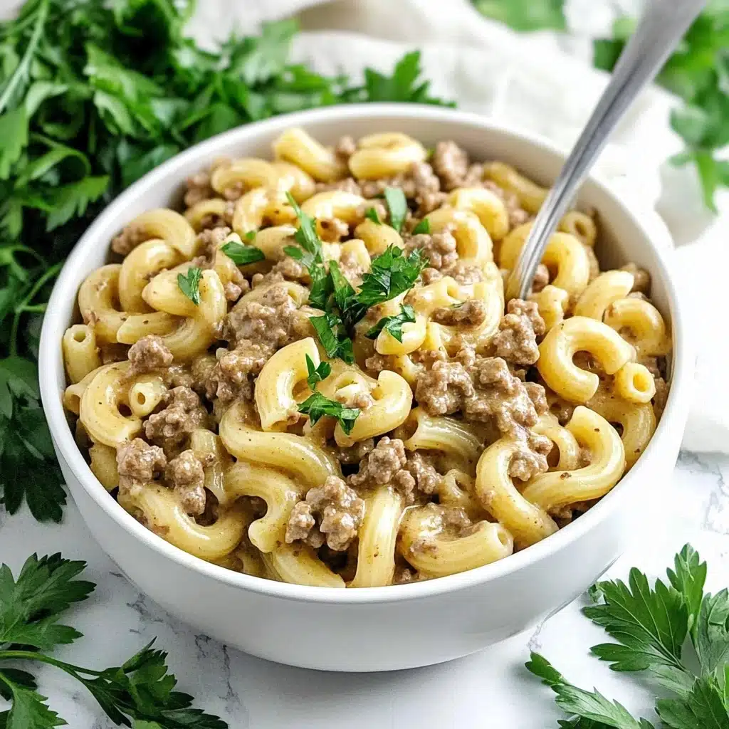 Instant Pot Philly Cheesesteak Pasta Recipe - Recipe Image