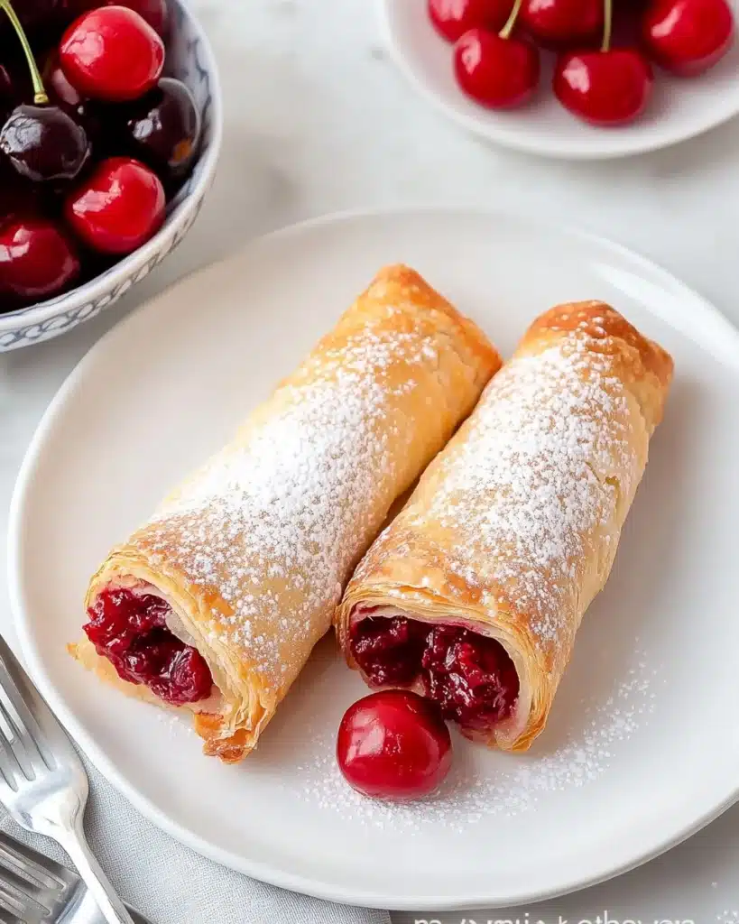Air Fryer Cherry Pie Taquitos Recipe