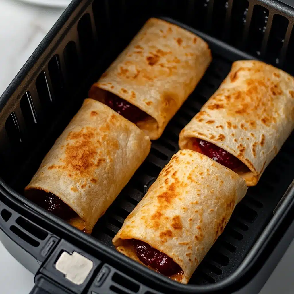 Air Fryer Cherry Pie Taquitos Recipe - Recipe Image