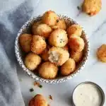 Fried Mashed Potato Balls With Bacon and Cheese Recipe