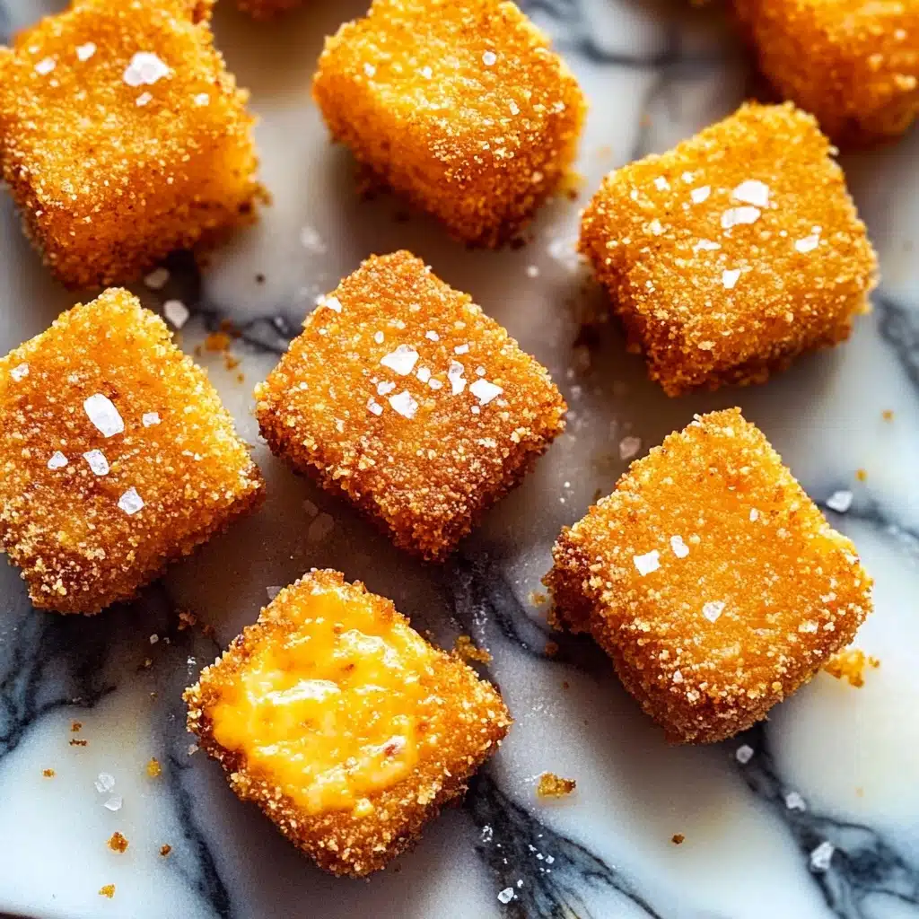 Crispy Fried Homemade Mac and Cheese Bites Recipe - Recipe Image