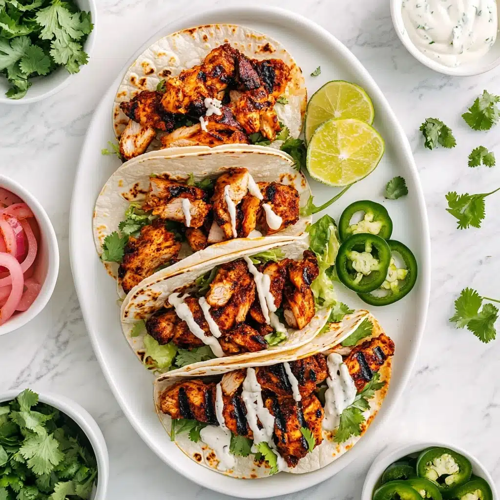 The Best Chicken Street Tacos Recipe - Recipe Image
