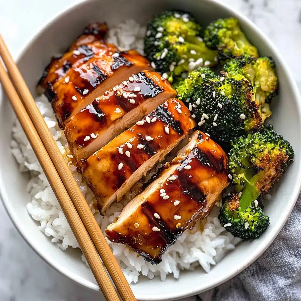 Grilled Teriyaki Chicken Bowl Recipe - Recipe Image
