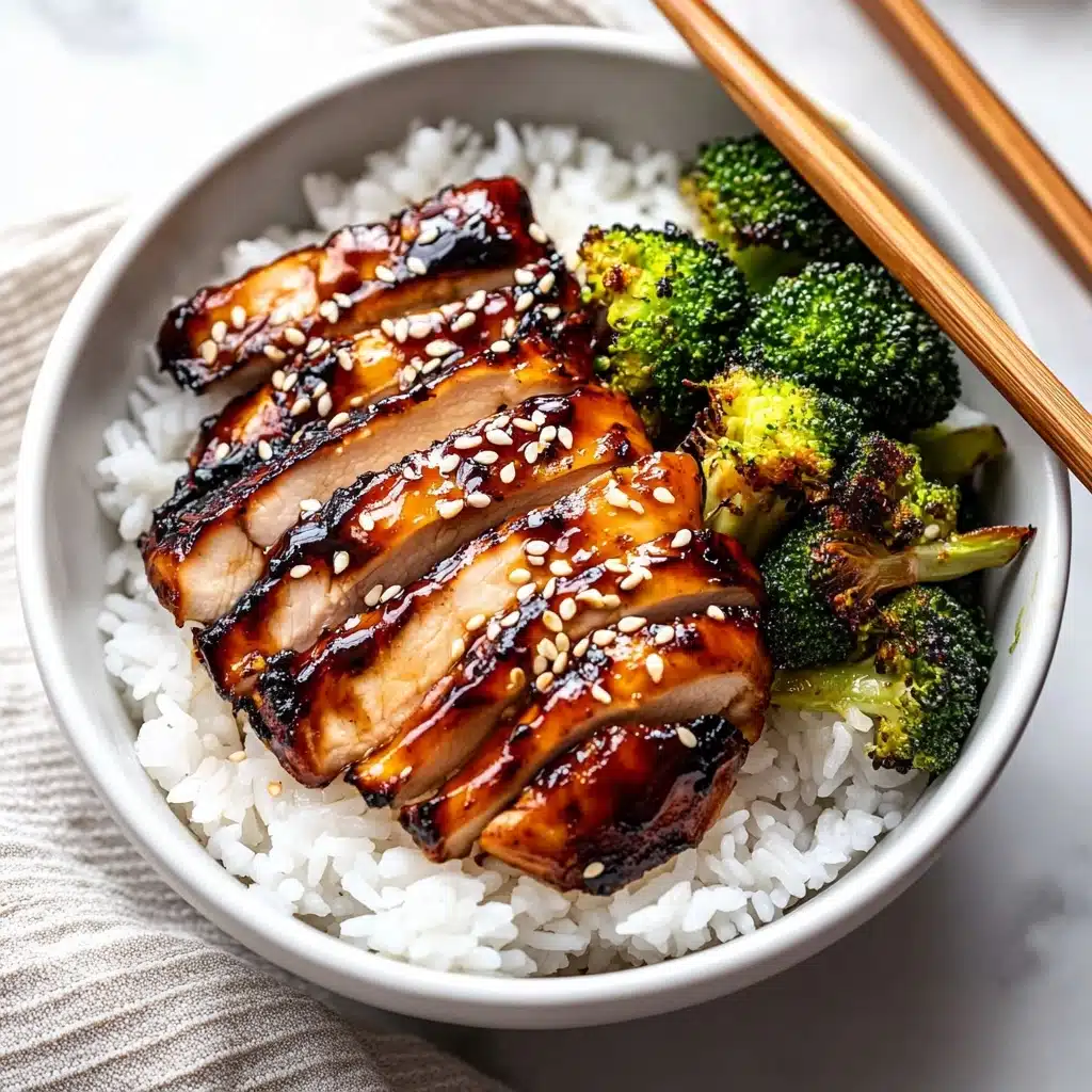 Grilled Teriyaki Chicken Bowl Recipe - Recipe Image