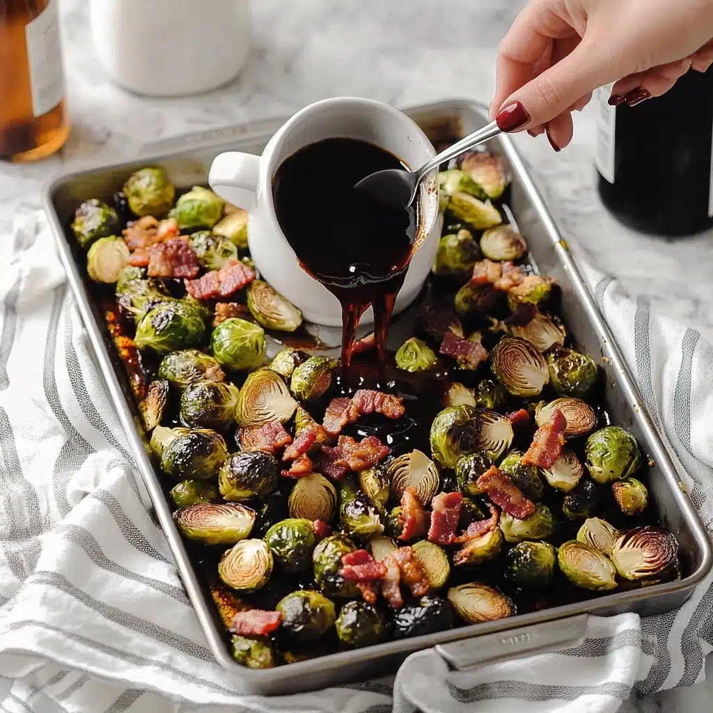 Roasted Brussels Sprouts with Bacon Recipe - Recipe Image