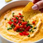 Homemade Roasted Red Pepper Hummus Recipe