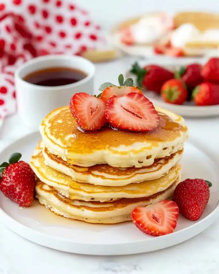 Strawberry Pancakes Recipe