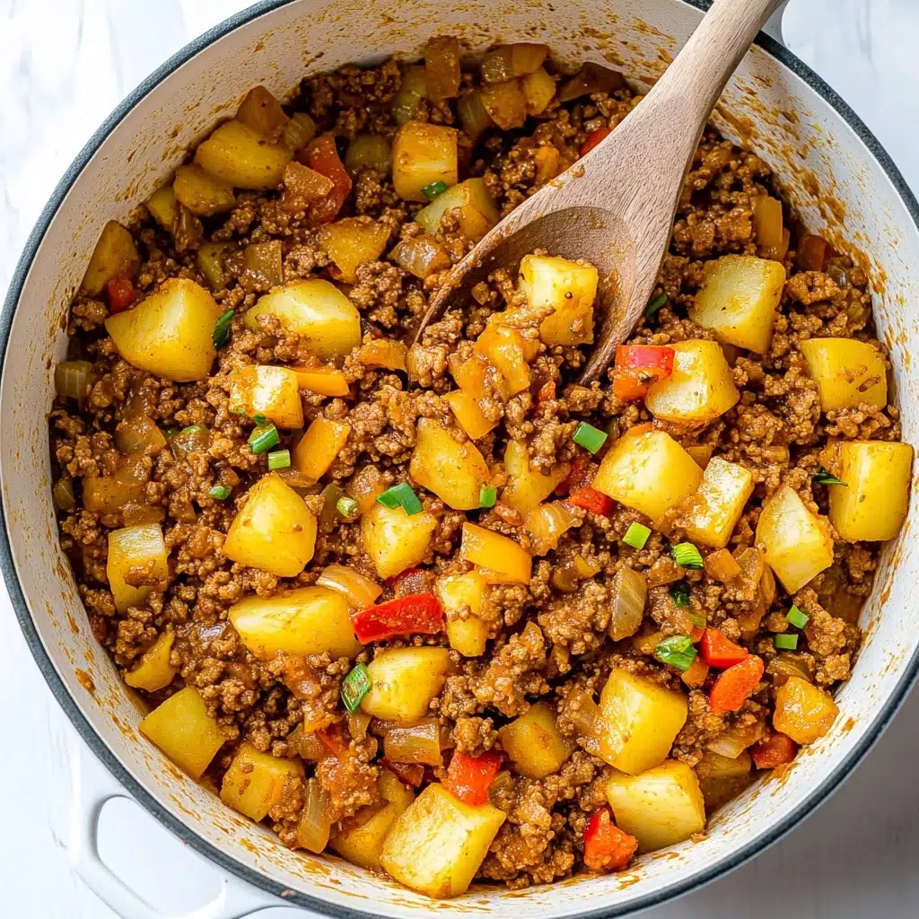 Smoky Beef and Potato Skillet Recipe - Recipe Image
