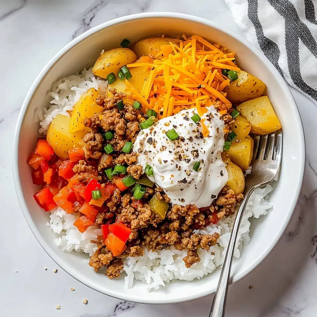 Smoky Beef and Potato Skillet Recipe - Recipe Image