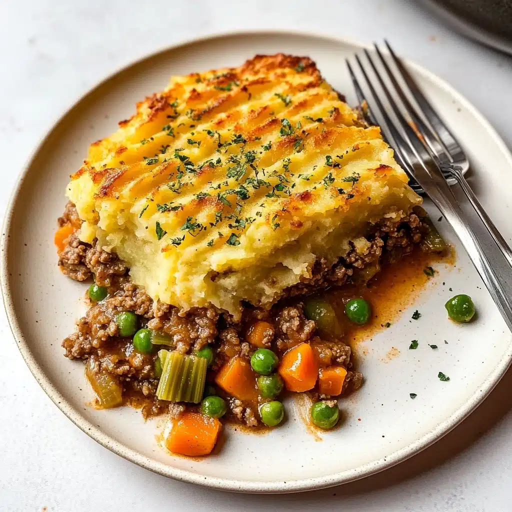 Cozy Shepherd’s Pie with Root Veggie Mash Recipe - Recipe Image